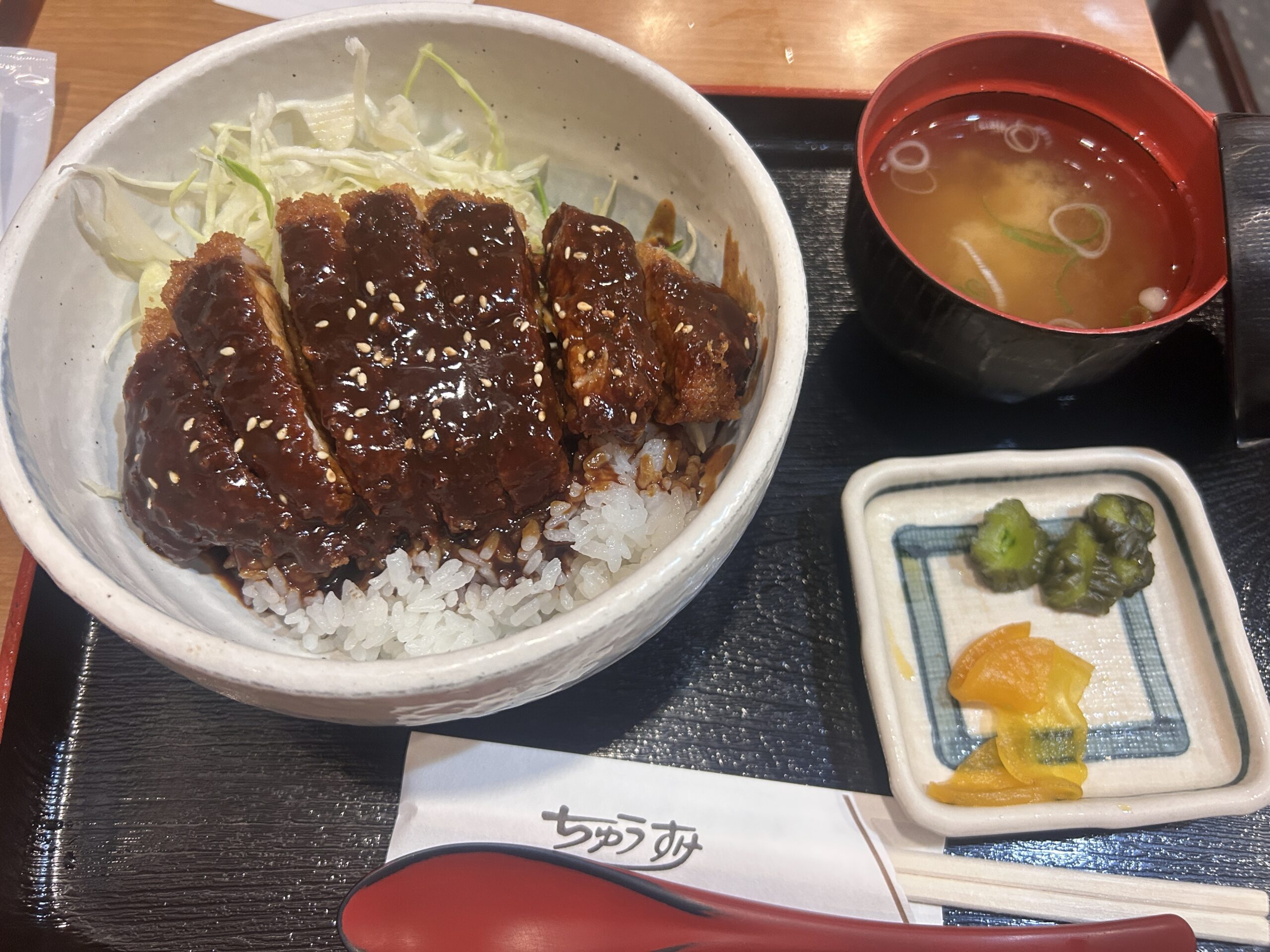 名古屋 味噌カツ丼