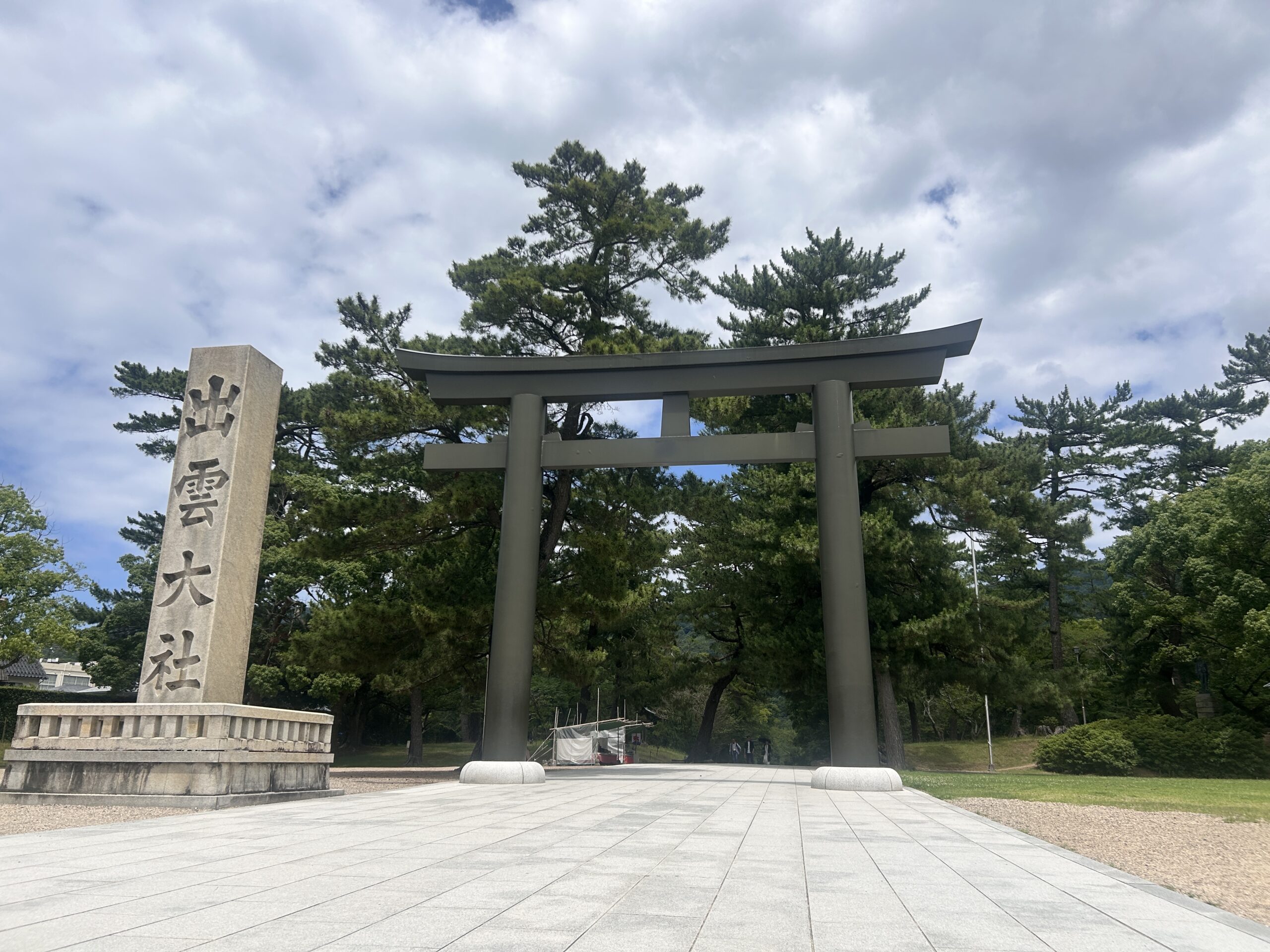 2026年の出雲大社の鳥居