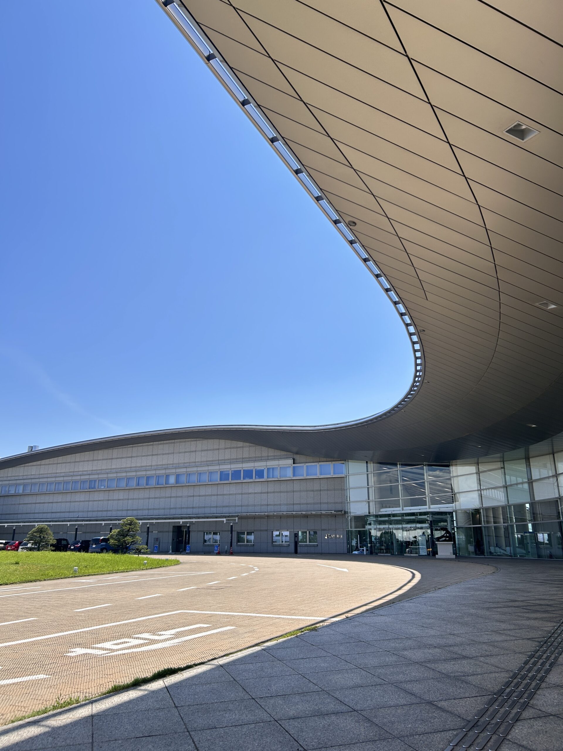 2026年の島根県立美術館の外観