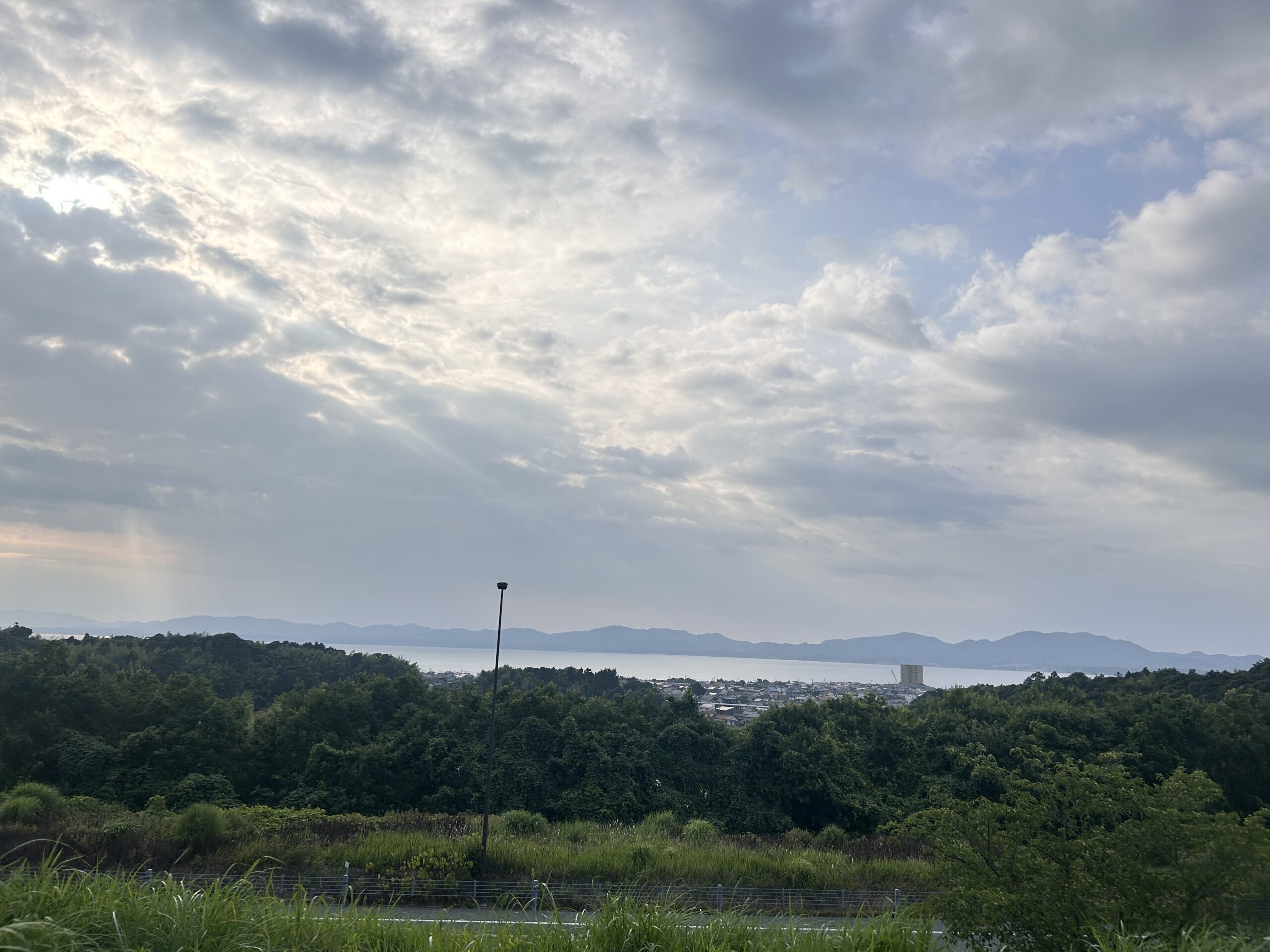 宍道湖SAからの眺め